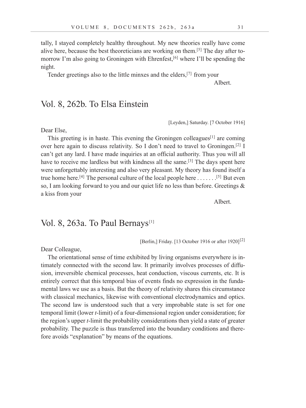 Volume 10: The Berlin Years: Correspondence, May-December 1920, and Supplementary Correspondence, 1909-1920 (English translation supplement) page 31