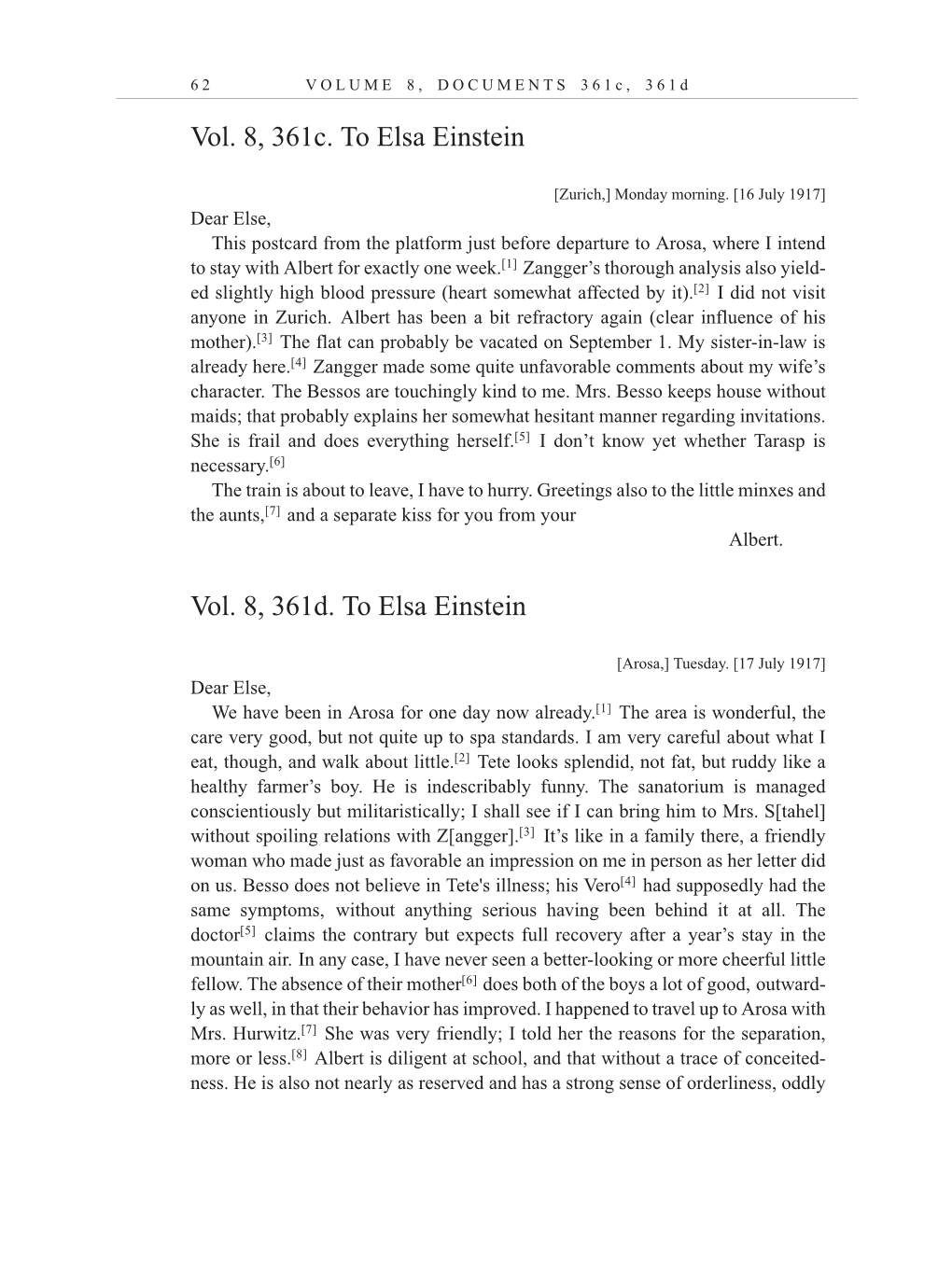 Volume 10: The Berlin Years: Correspondence, May-December 1920, and Supplementary Correspondence, 1909-1920 (English translation supplement) page 62
