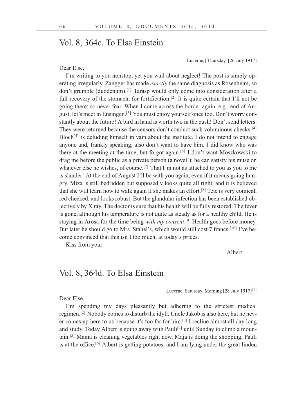 Volume 10: The Berlin Years: Correspondence, May-December 1920, and Supplementary Correspondence, 1909-1920 (English translation supplement) page 66