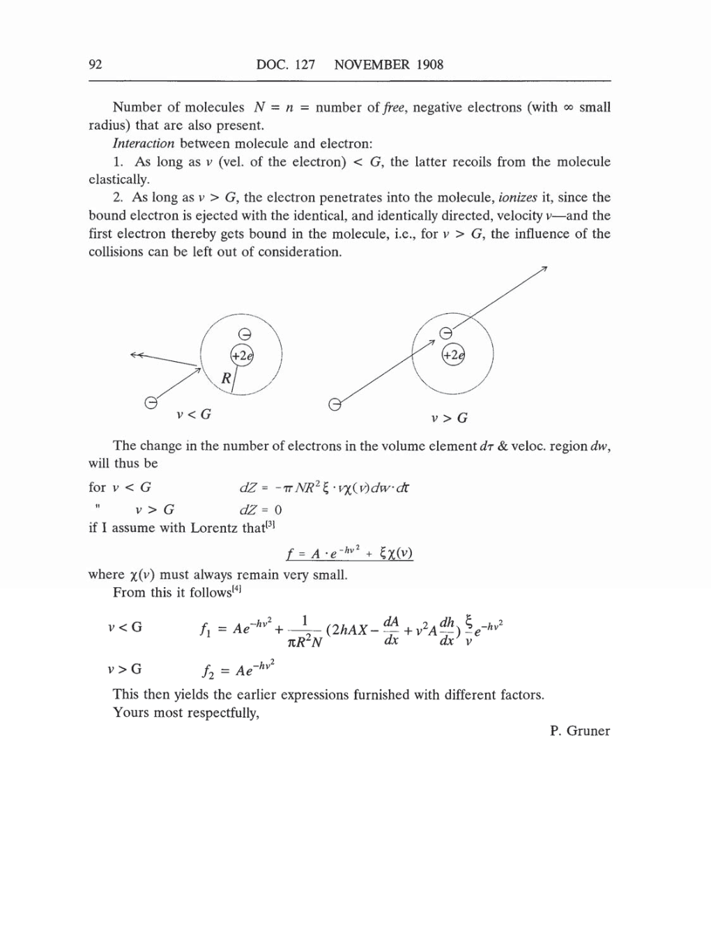 Volume 5: The Swiss Years: Correspondence, 1902-1914 (English translation supplement) page 92