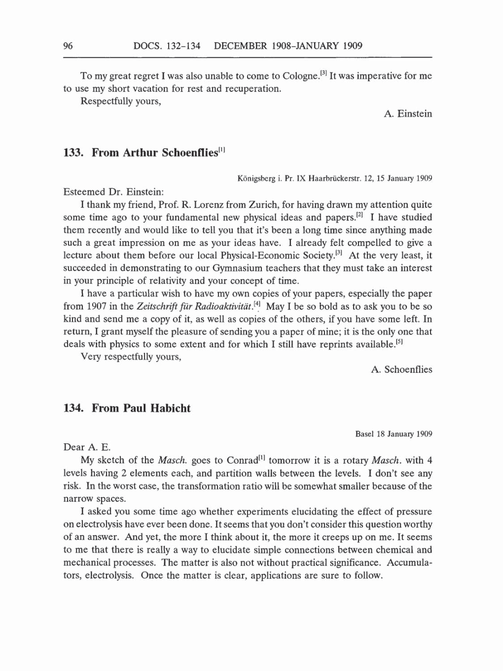 Volume 5: The Swiss Years: Correspondence, 1902-1914 (English translation supplement) page 96