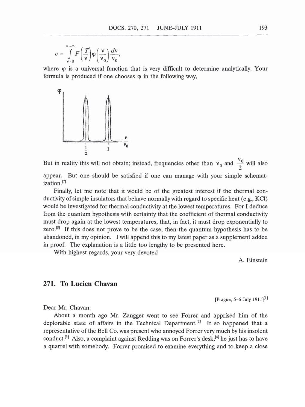 Volume 5: The Swiss Years: Correspondence, 1902-1914 (English translation supplement) page 193