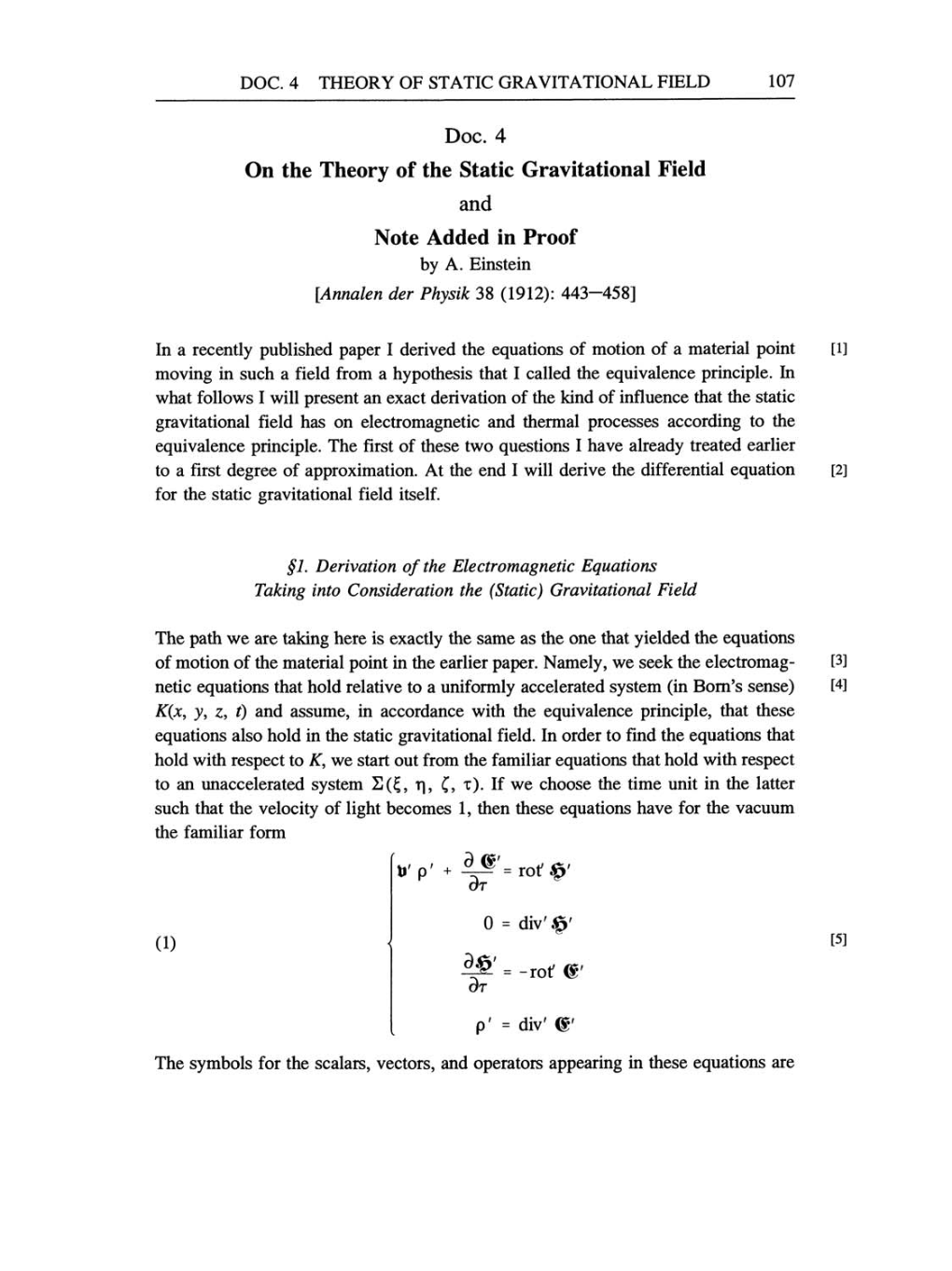 Volume 4: The Swiss Years: Writings 1912-1914 (English translation supplement) page 107