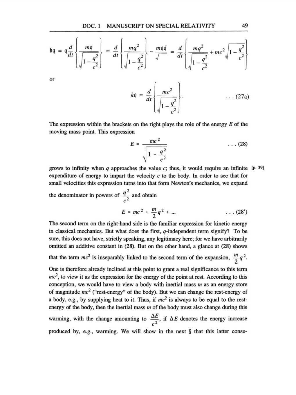 Volume 4: The Swiss Years: Writings 1912-1914 (English translation supplement) page 49