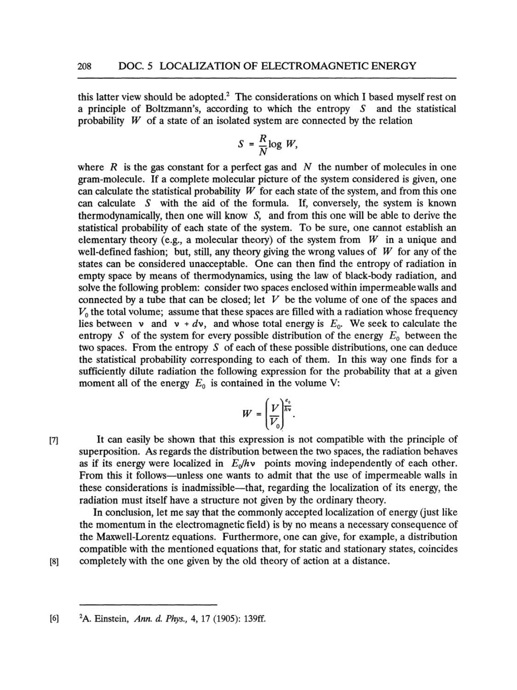 Volume 3: The Swiss Years: Writings 1909-1911 (English translation supplement) page 208