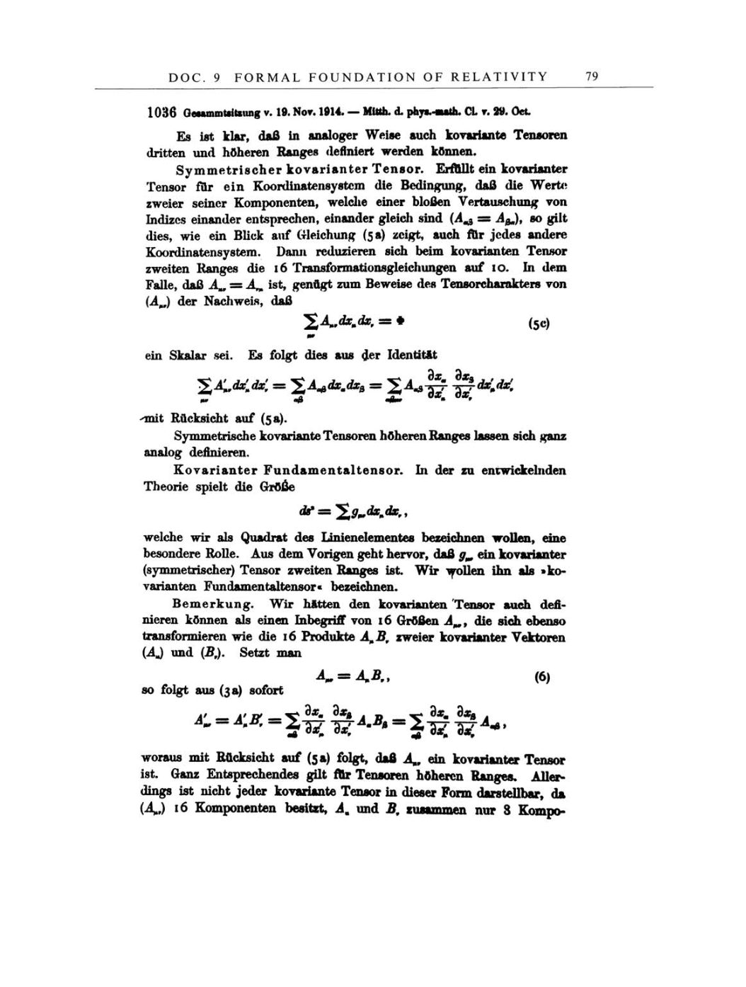 Volume 6: The Berlin Years: Writings, 1914-1917 page 79