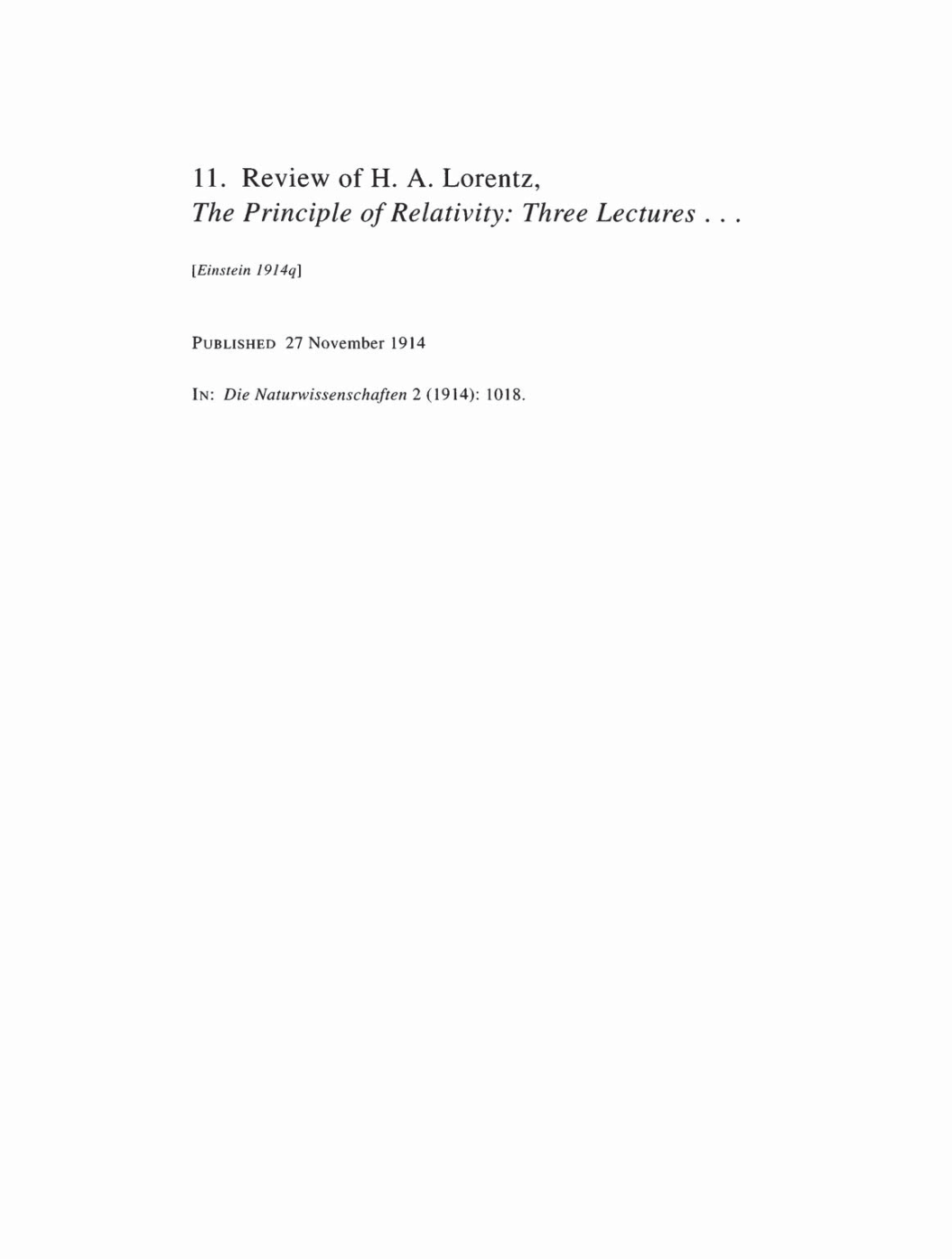 Volume 6: The Berlin Years: Writings, 1914-1917 page 134