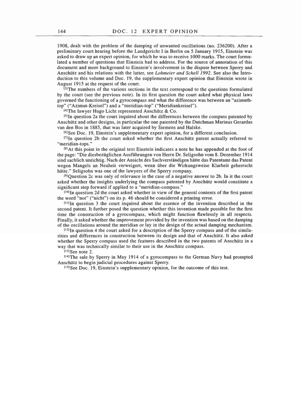 Volume 6: The Berlin Years: Writings, 1914-1917 page 144