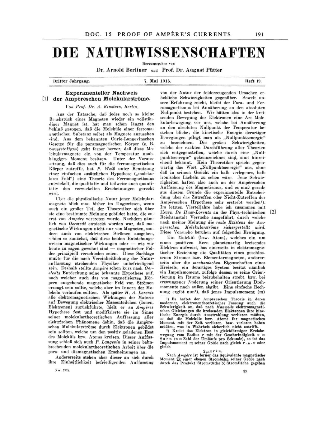 Volume 6: The Berlin Years: Writings, 1914-1917 page 191