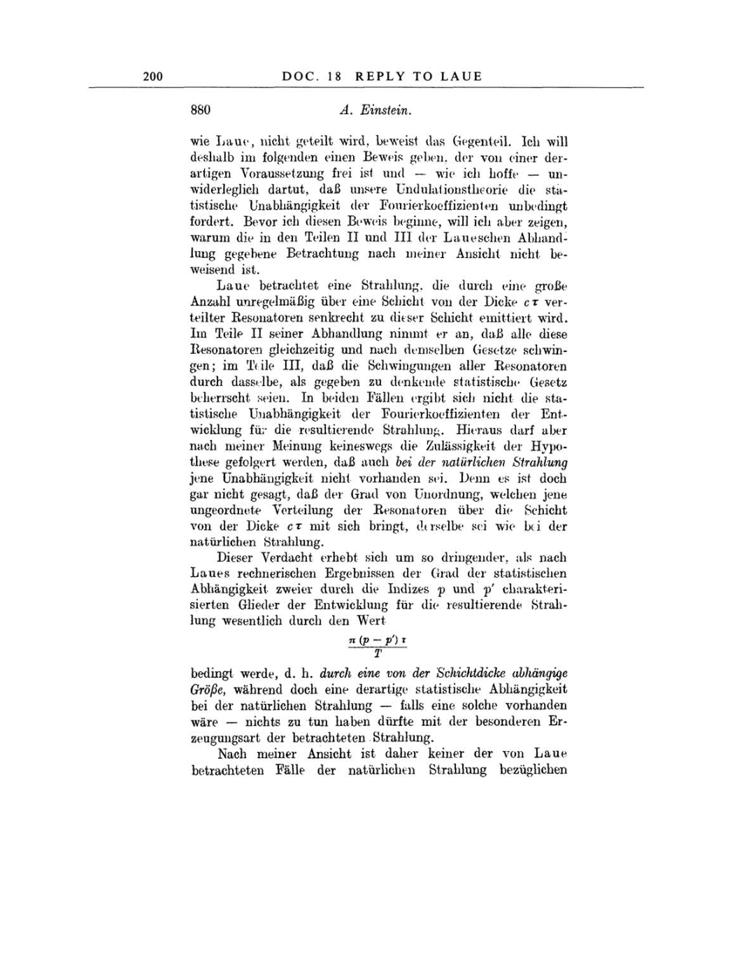 Volume 6: The Berlin Years: Writings, 1914-1917 page 200