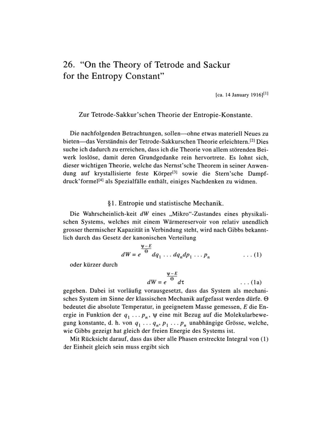 Volume 6: The Berlin Years: Writings, 1914-1917 page 250