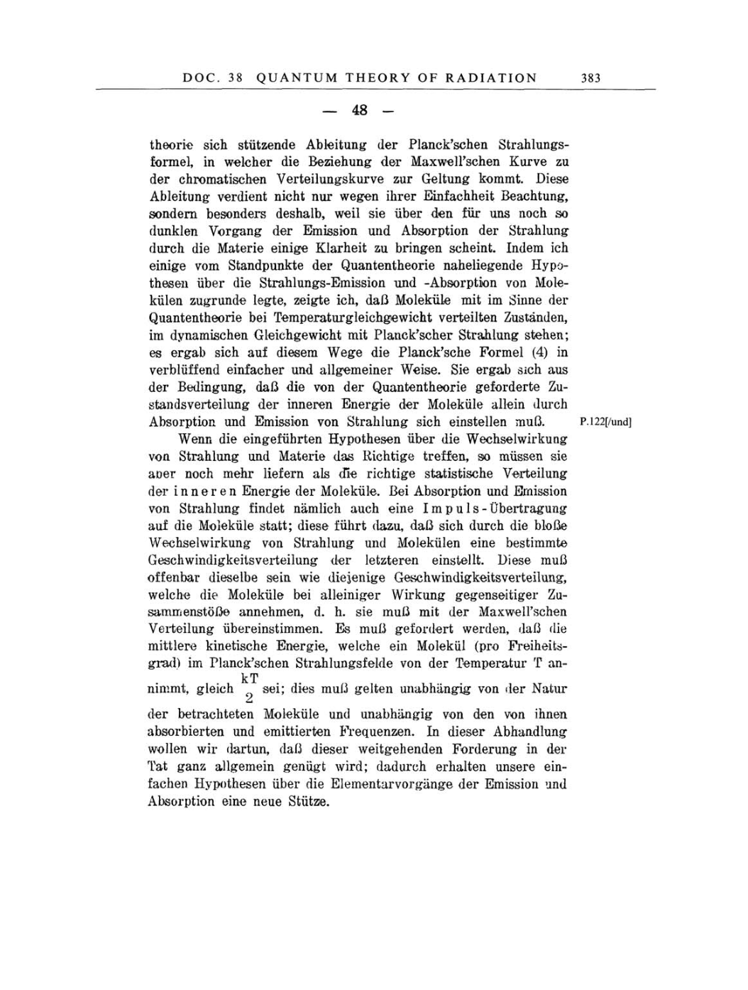 Volume 6: The Berlin Years: Writings, 1914-1917 page 383