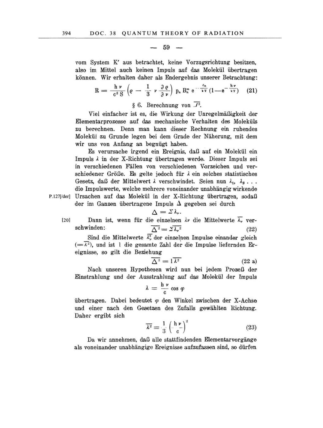 Volume 6: The Berlin Years: Writings, 1914-1917 page 394