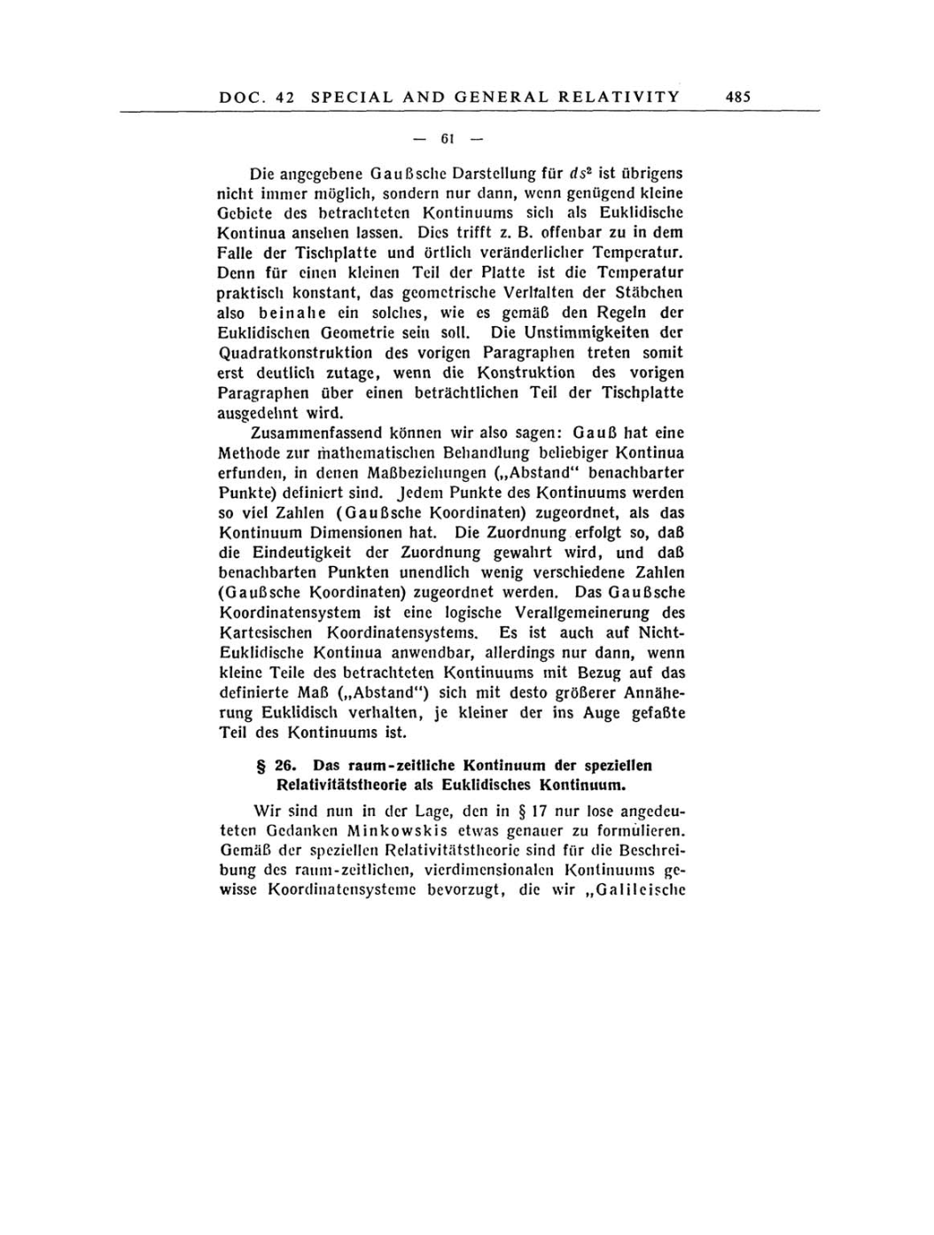 Volume 6: The Berlin Years: Writings, 1914-1917 page 485