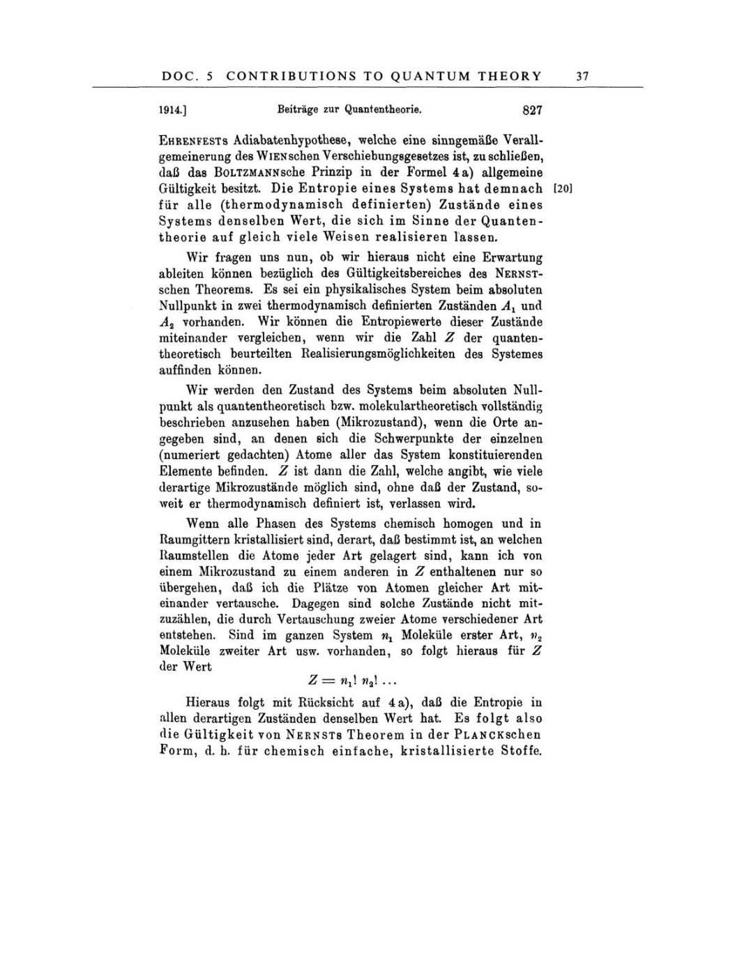 Volume 6: The Berlin Years: Writings, 1914-1917 page 37