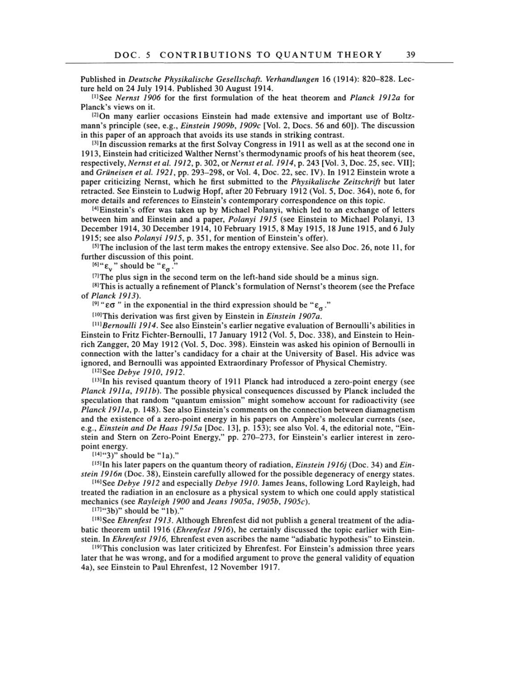 Volume 6: The Berlin Years: Writings, 1914-1917 page 39