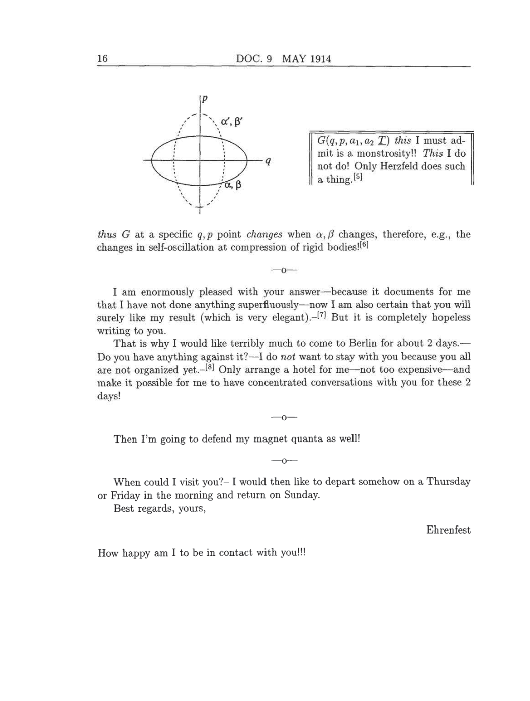 Volume 8: The Berlin Years: Correspondence, 1914-1918 (English translation supplement) page 16