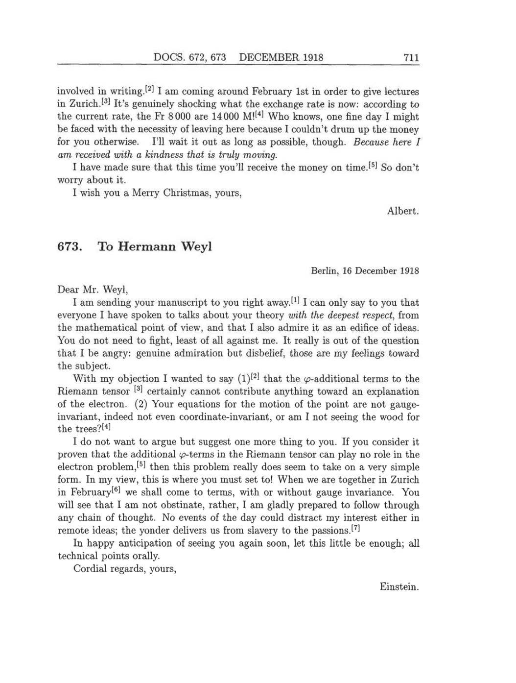 Volume 8: The Berlin Years: Correspondence, 1914-1918 (English translation supplement) page 3