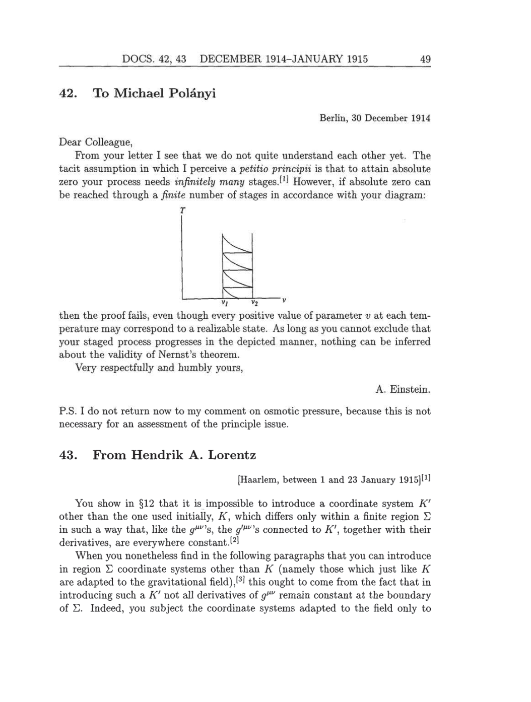 Volume 8: The Berlin Years: Correspondence, 1914-1918 (English translation supplement) page 49