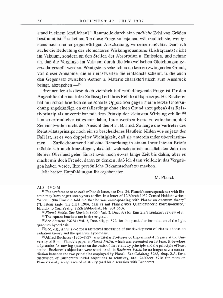 Volume 5: The Swiss Years: Correspondence, 1902-1914 page 50