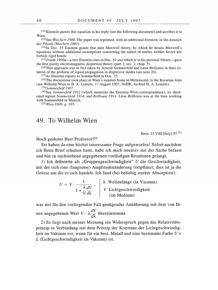 Volume 5: The Swiss Years: Correspondence, 1902-1914 page 60
