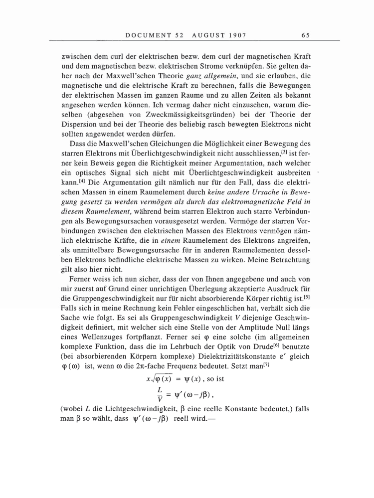 Volume 5: The Swiss Years: Correspondence, 1902-1914 page 65