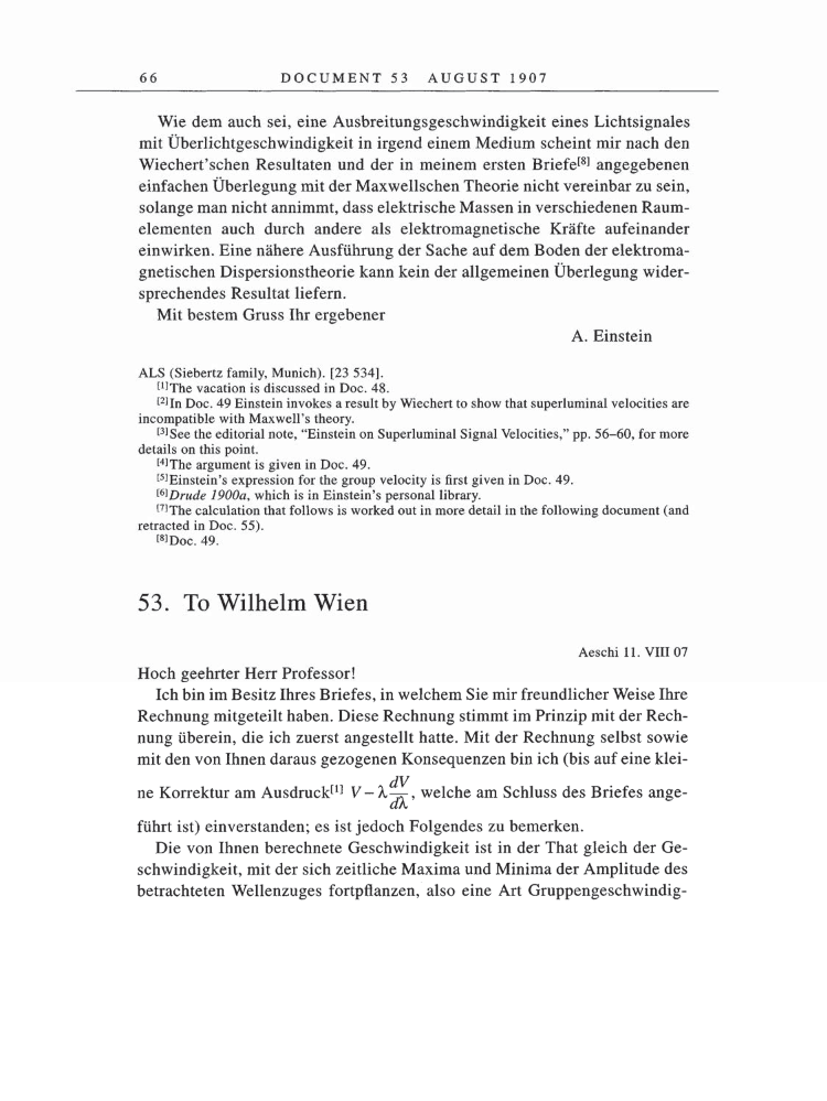 Volume 5: The Swiss Years: Correspondence, 1902-1914 page 66