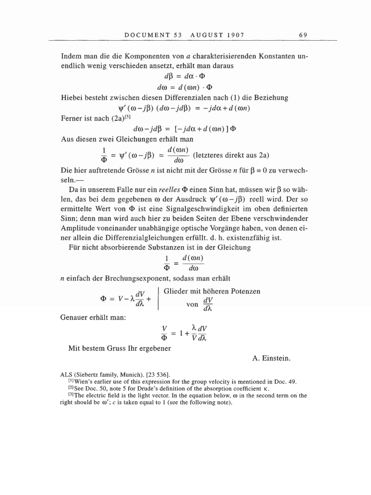 Volume 5: The Swiss Years: Correspondence, 1902-1914 page 69