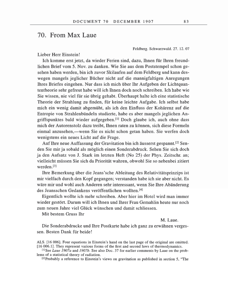 Volume 5: The Swiss Years: Correspondence, 1902-1914 page 83
