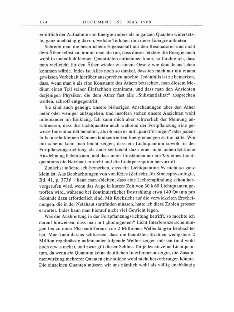 Volume 5: The Swiss Years: Correspondence, 1902-1914 page 174