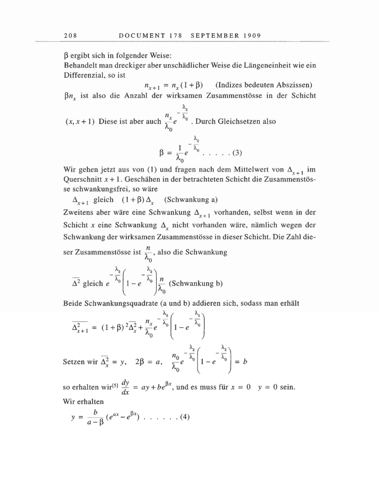 Volume 5: The Swiss Years: Correspondence, 1902-1914 page 208