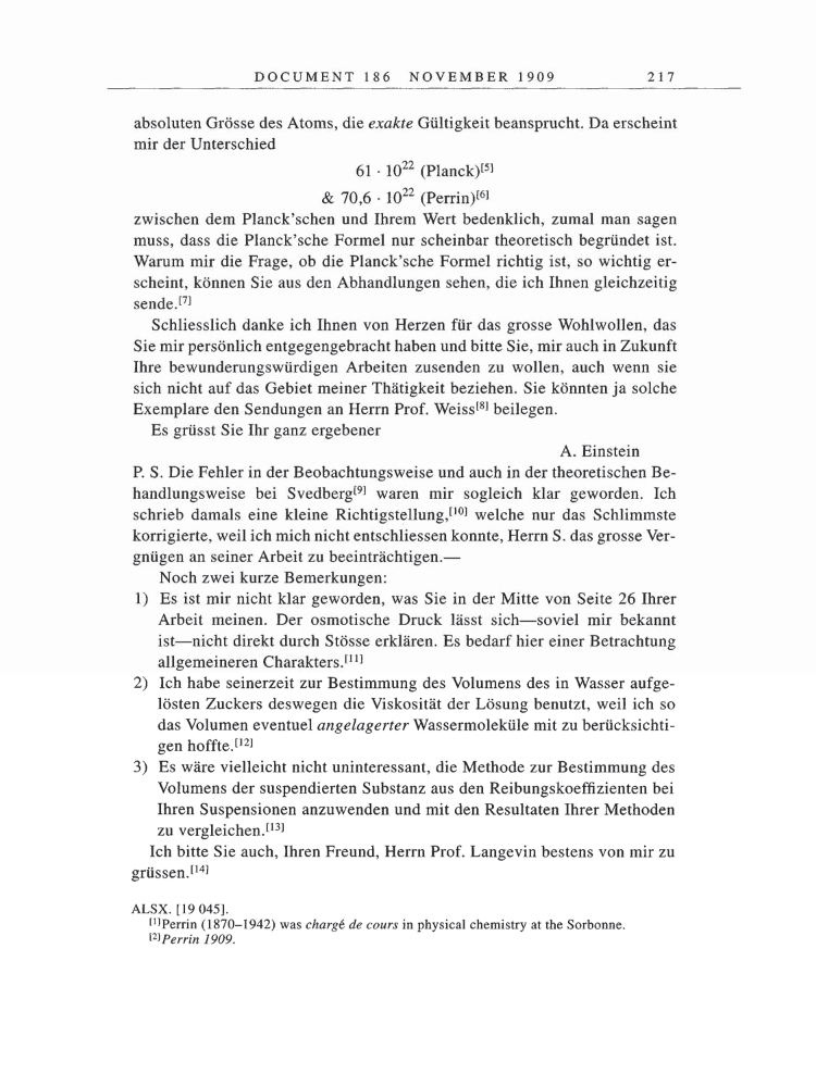 Volume 5: The Swiss Years: Correspondence, 1902-1914 page 217