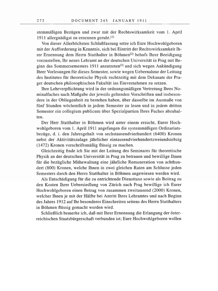 Volume 5: The Swiss Years: Correspondence, 1902-1914 page 272