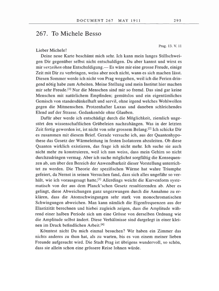 Volume 5: The Swiss Years: Correspondence, 1902-1914 page 295