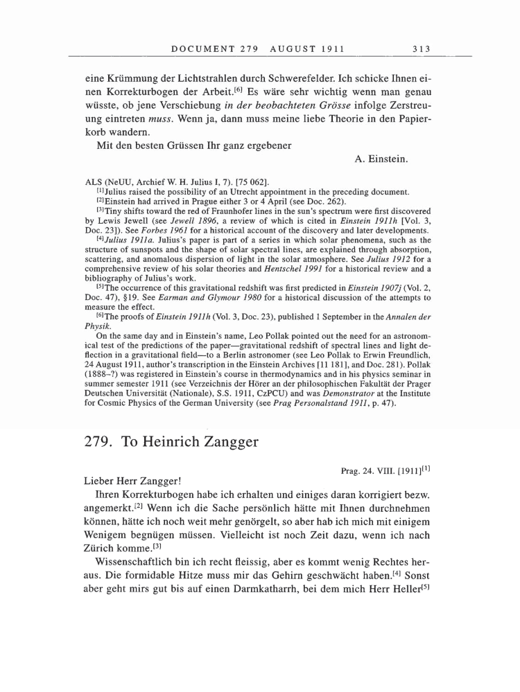 Volume 5: The Swiss Years: Correspondence, 1902-1914 page 313