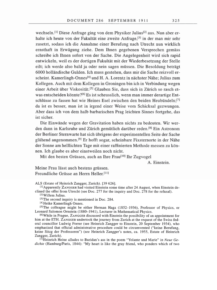 Volume 5: The Swiss Years: Correspondence, 1902-1914 page 325