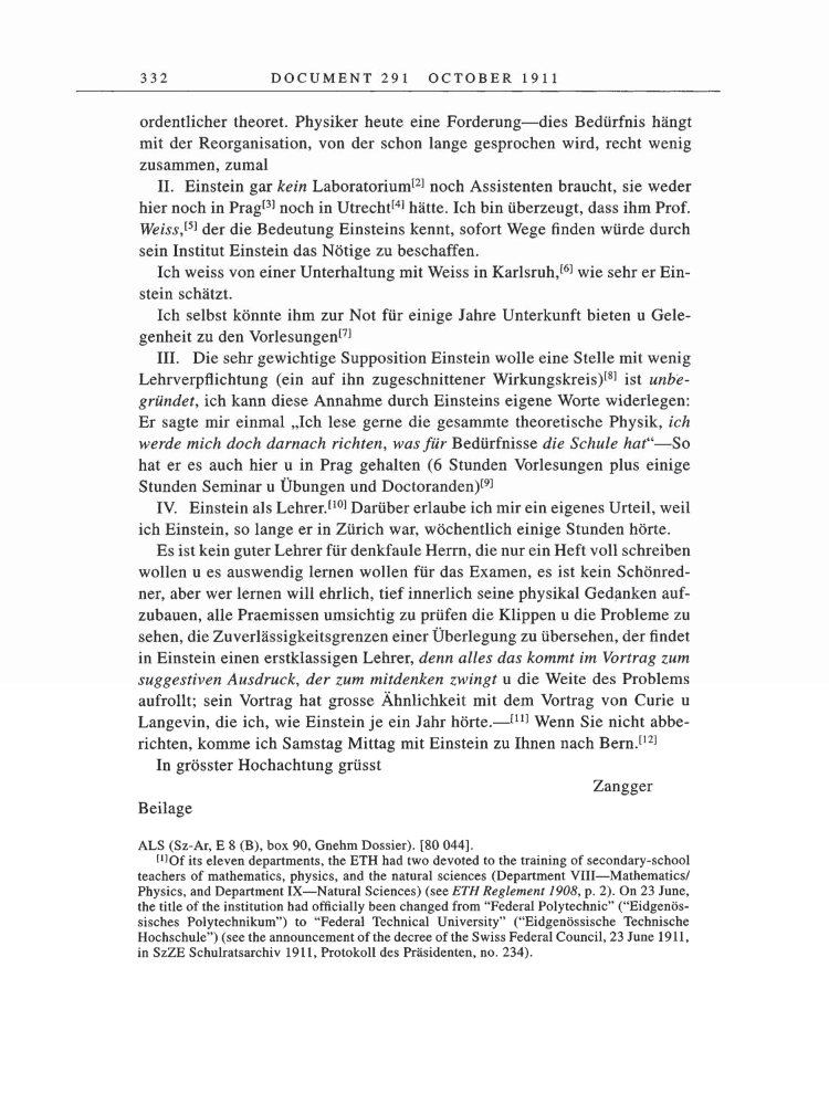 Volume 5: The Swiss Years: Correspondence, 1902-1914 page 332
