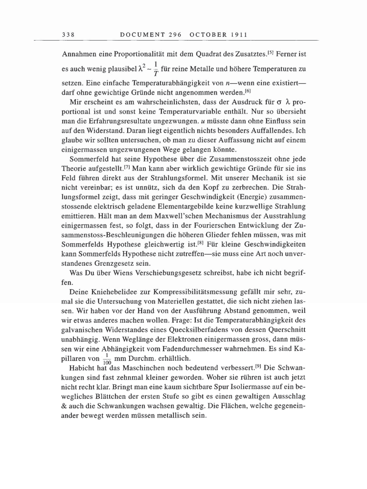 Volume 5: The Swiss Years: Correspondence, 1902-1914 page 338