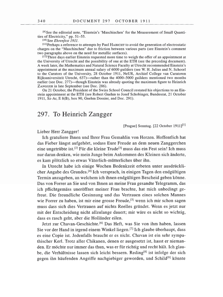 Volume 5: The Swiss Years: Correspondence, 1902-1914 page 340