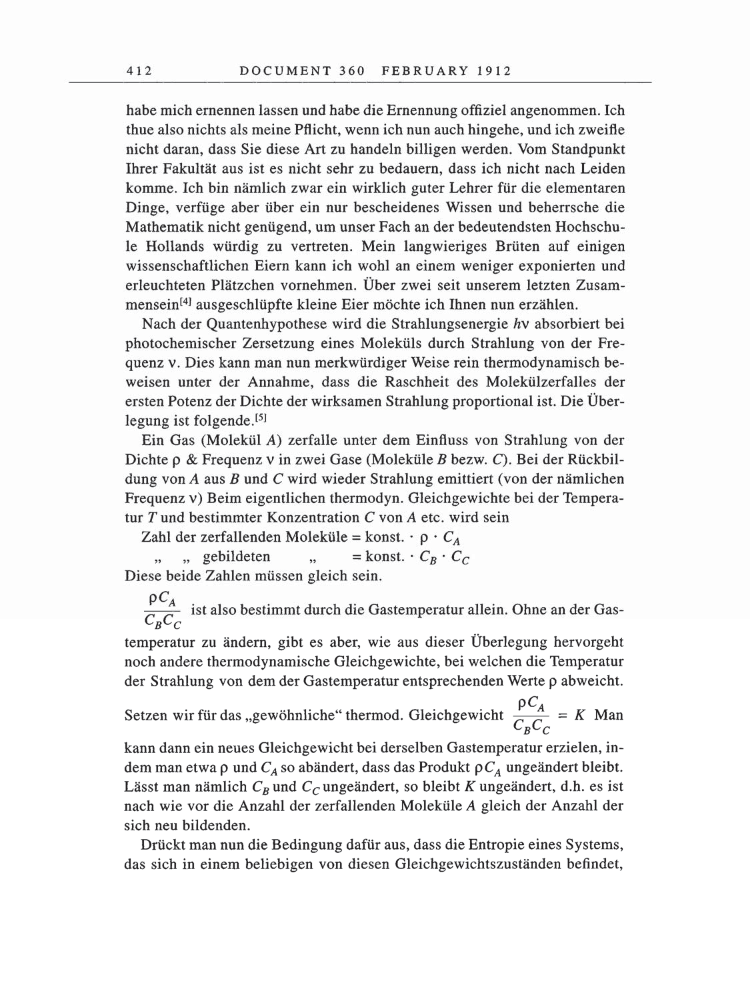 Volume 5: The Swiss Years: Correspondence, 1902-1914 page 412