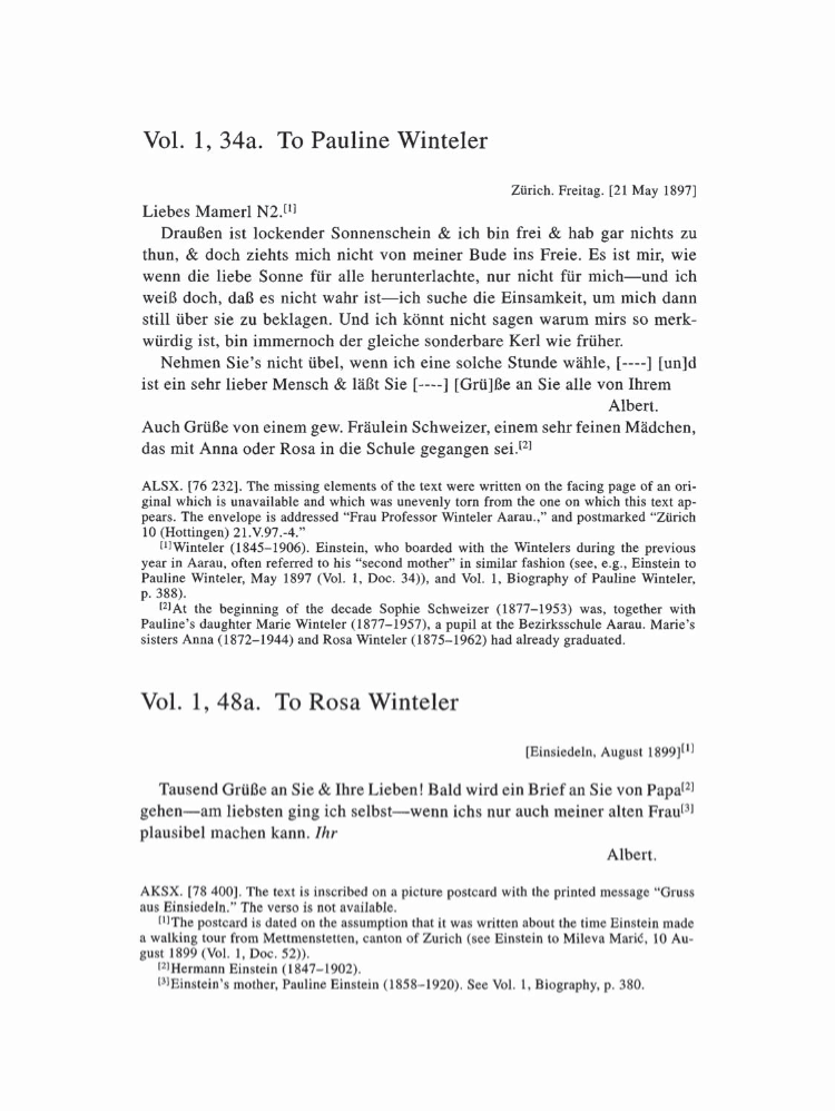 Volume 5: The Swiss Years: Correspondence, 1902-1914 page 3