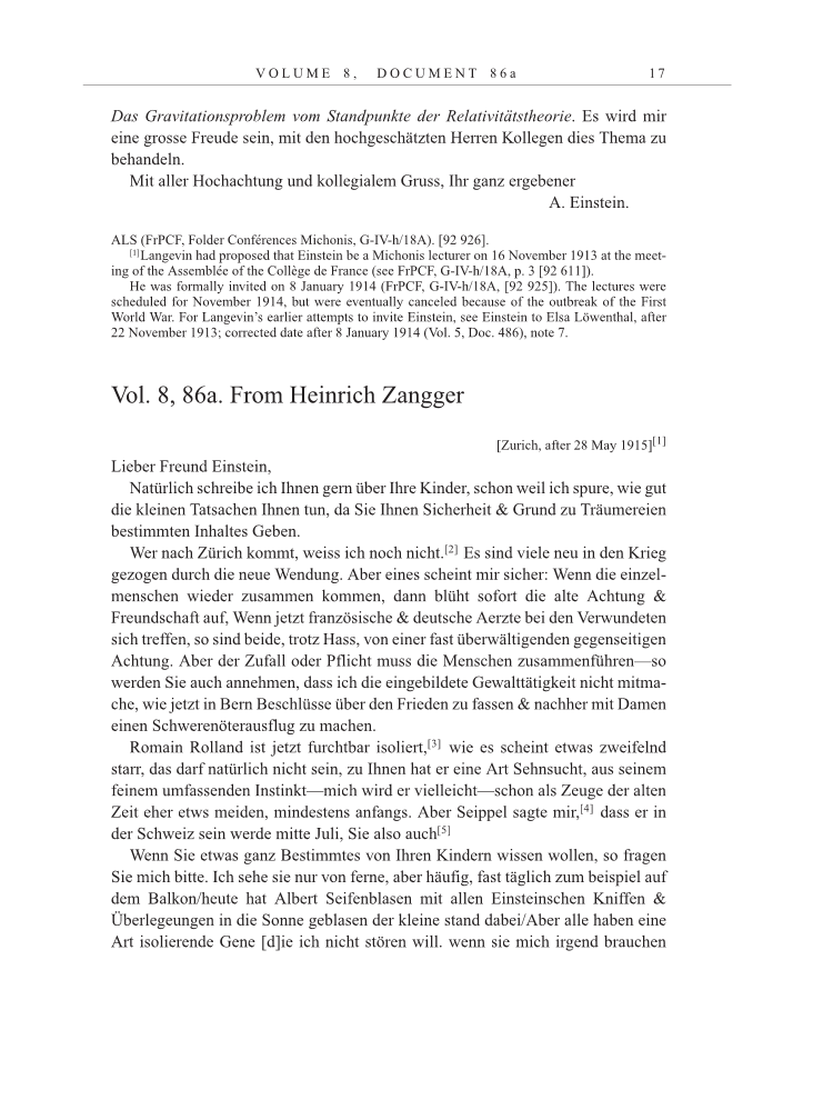 Volume 13: The Berlin Years: Writings & Correspondence January 1922-March 1923 page 17