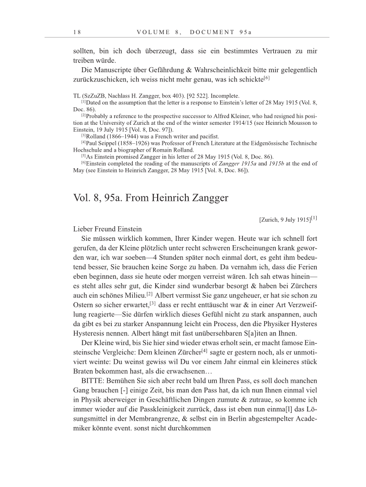 Volume 13: The Berlin Years: Writings & Correspondence January 1922-March 1923 page 18