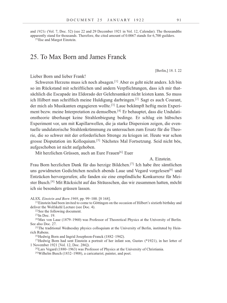 Volume 13: The Berlin Years: Writings & Correspondence January 1922-March 1923 page 91