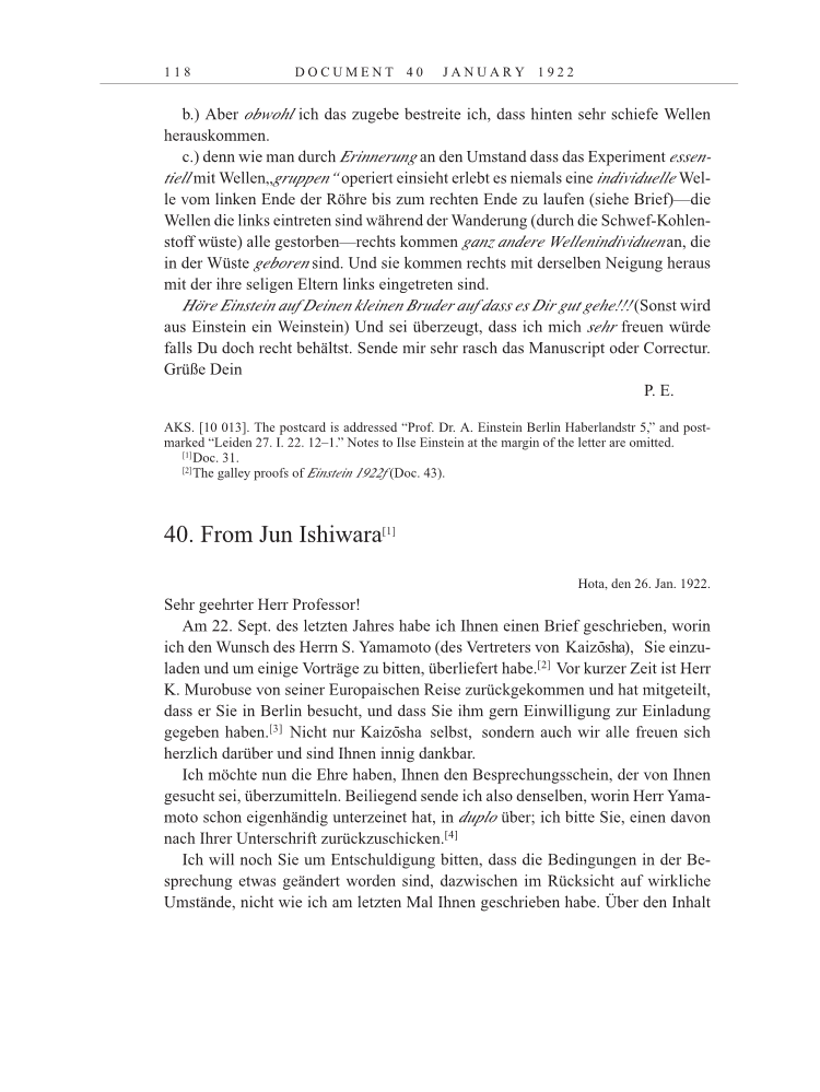 Volume 13: The Berlin Years: Writings & Correspondence January 1922-March 1923 page 118