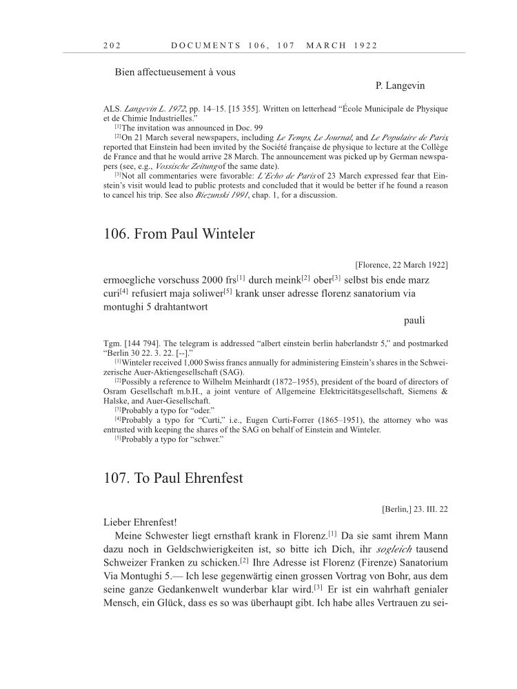Volume 13: The Berlin Years: Writings & Correspondence January 1922-March 1923 page 202