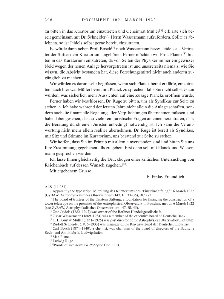 Volume 13: The Berlin Years: Writings & Correspondence January 1922-March 1923 page 206