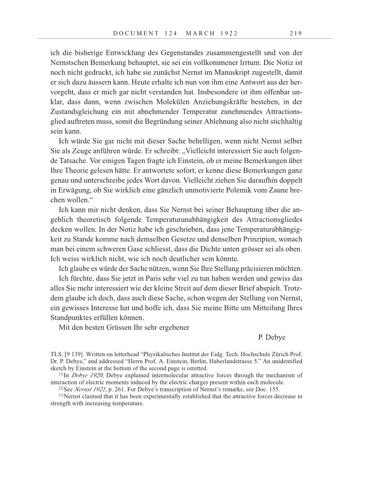 Volume 13: The Berlin Years: Writings & Correspondence January 1922-March 1923 page 219