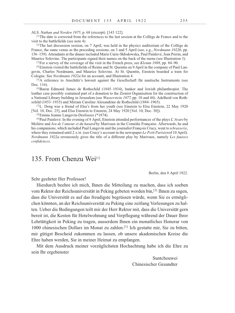 Volume 13: The Berlin Years: Writings & Correspondence January 1922-March 1923 page 255