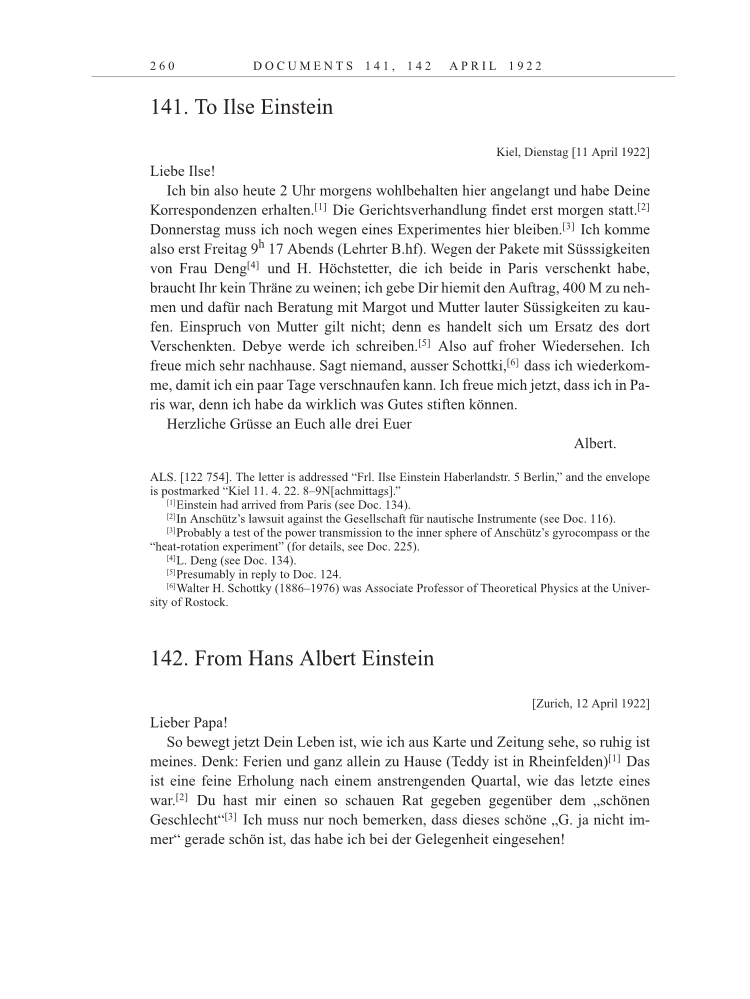 Volume 13: The Berlin Years: Writings & Correspondence January 1922-March 1923 page 260